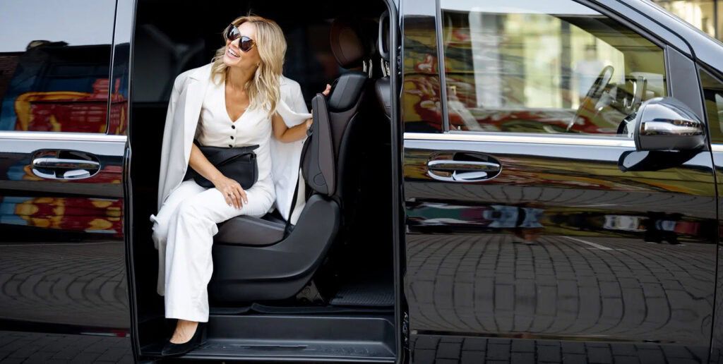 Paris luxury hotel arrival during Fashion Week