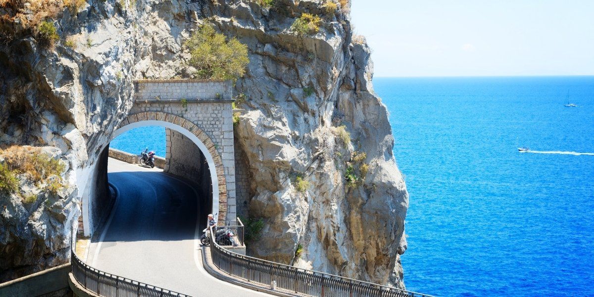 Amalfi Coast scenic drive from Salerno airport